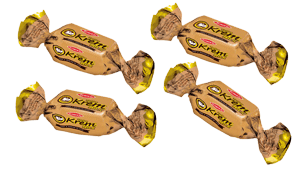 Funda de caramelos krem milk en Quito, Guayaquil y todo Ecuador de fábrica de golosinas Icapeb