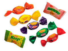 Funda de caramelos tropical drops en Quito, Guayaquil y todo Ecuador de fábrica de golosinas Icapeb
